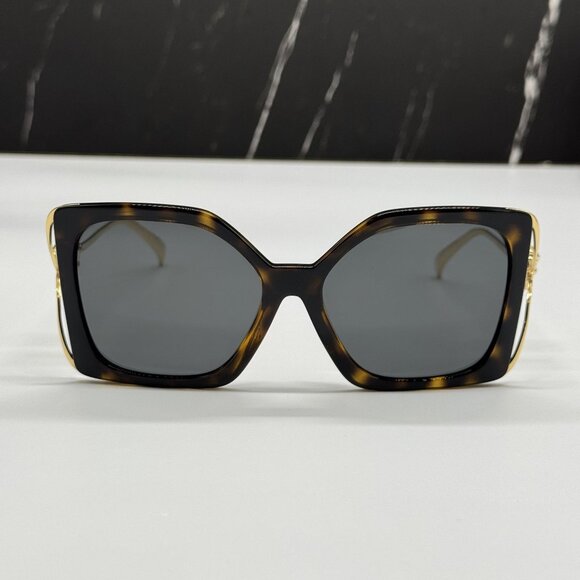 NEW VERSACE VE4502U 108/87 HAVANA GOLD WOMEN SUNGLASSES MOD 4502U 108/87 main image 6